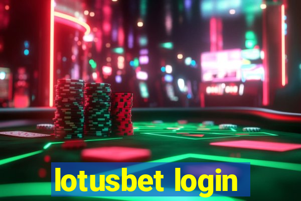 lotusbet login